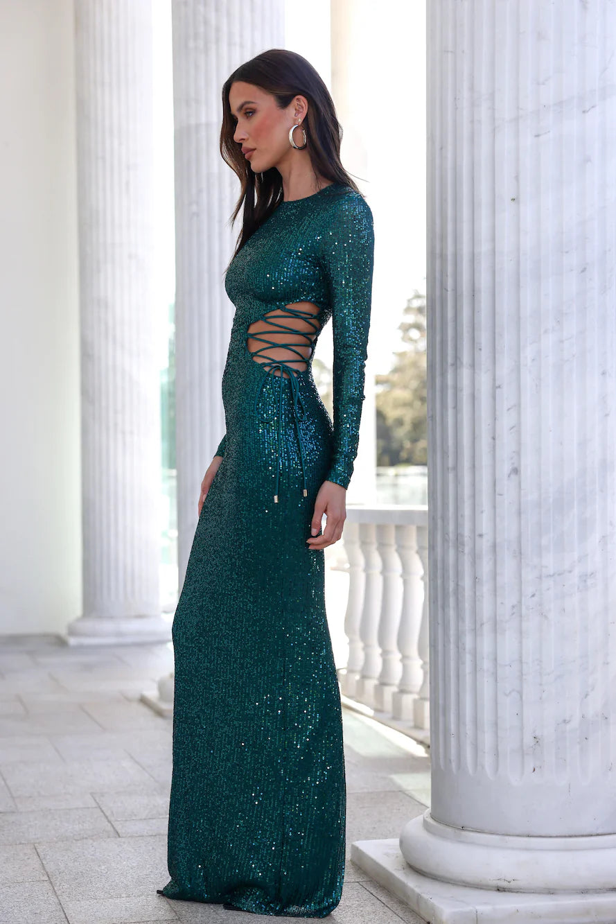 Forever Sequin Maxi Dress