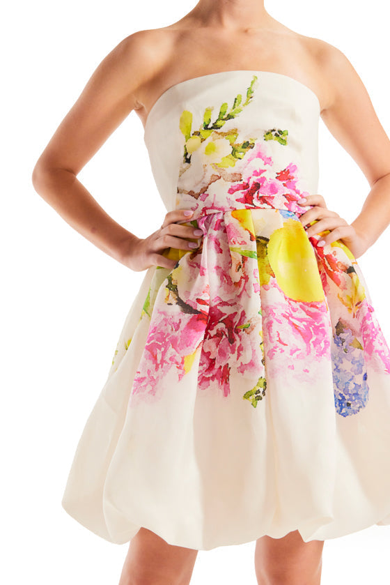 Citrus Garden Bubble Dress
