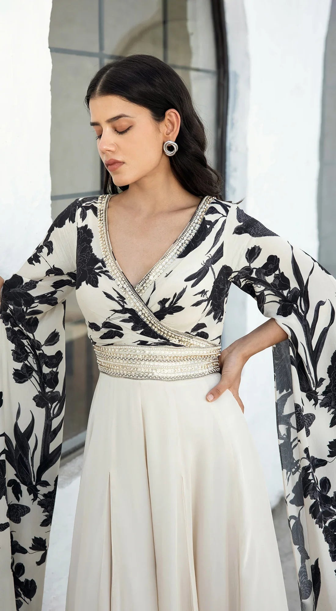 Black & White Jumpsuit