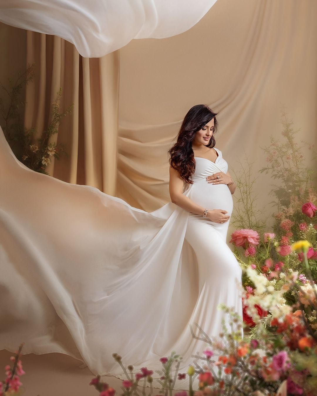 Ethereal Bloom Gown