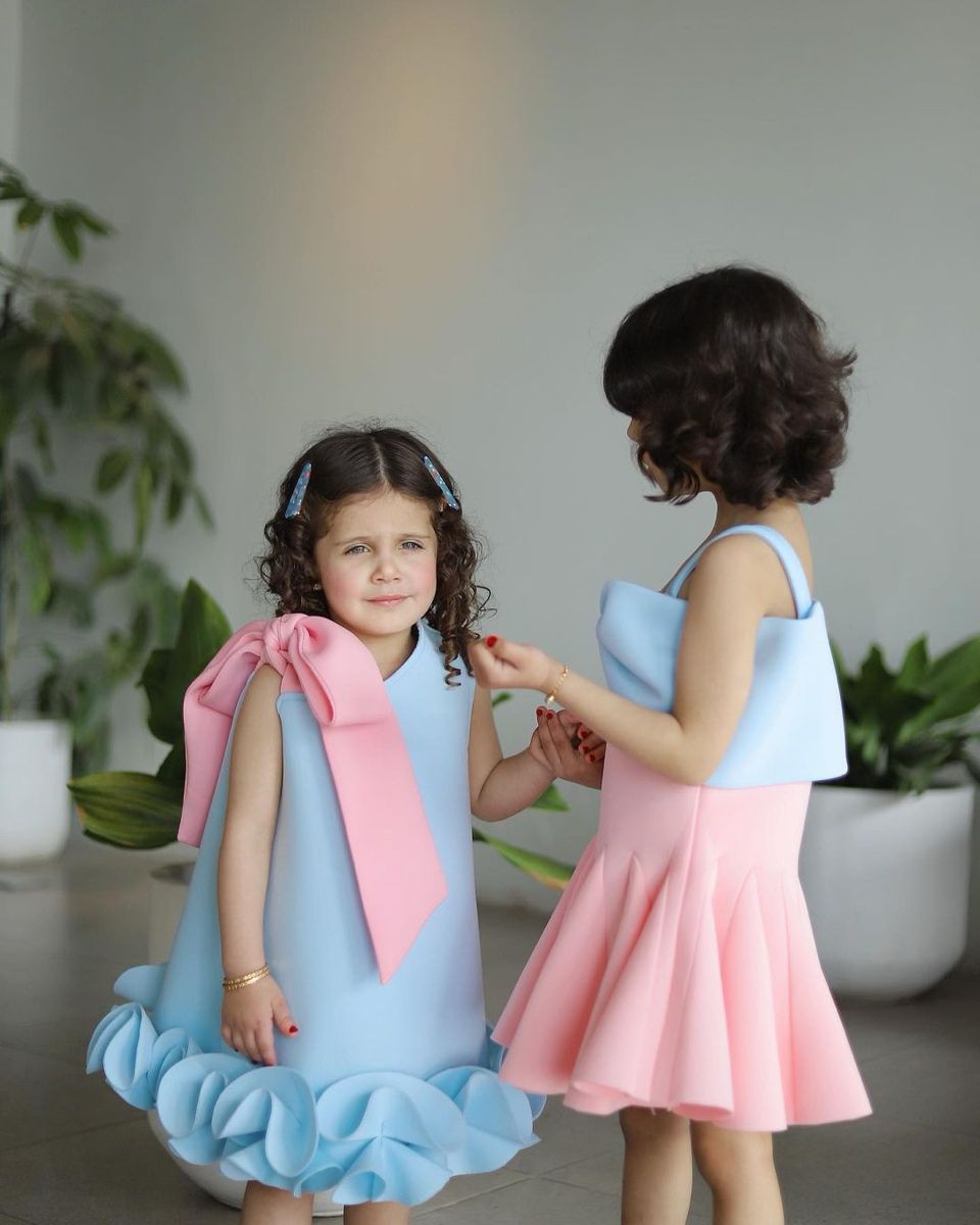 Bloom Bow & Ruffle Dress