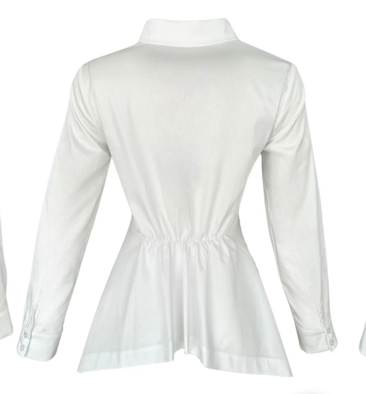 Sculpted Hem Shirt