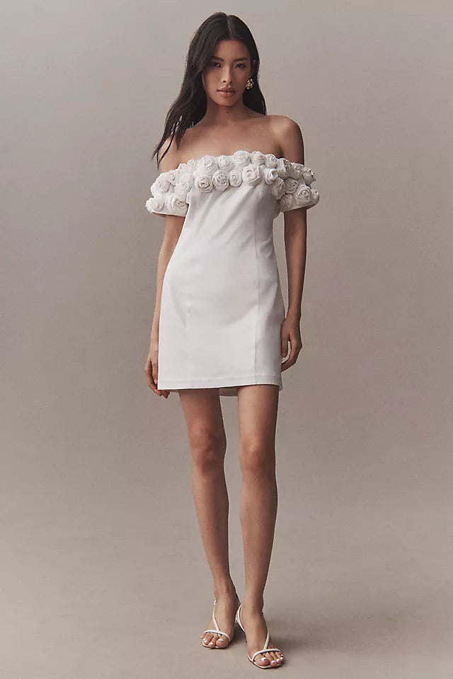Rosette Mini Dress