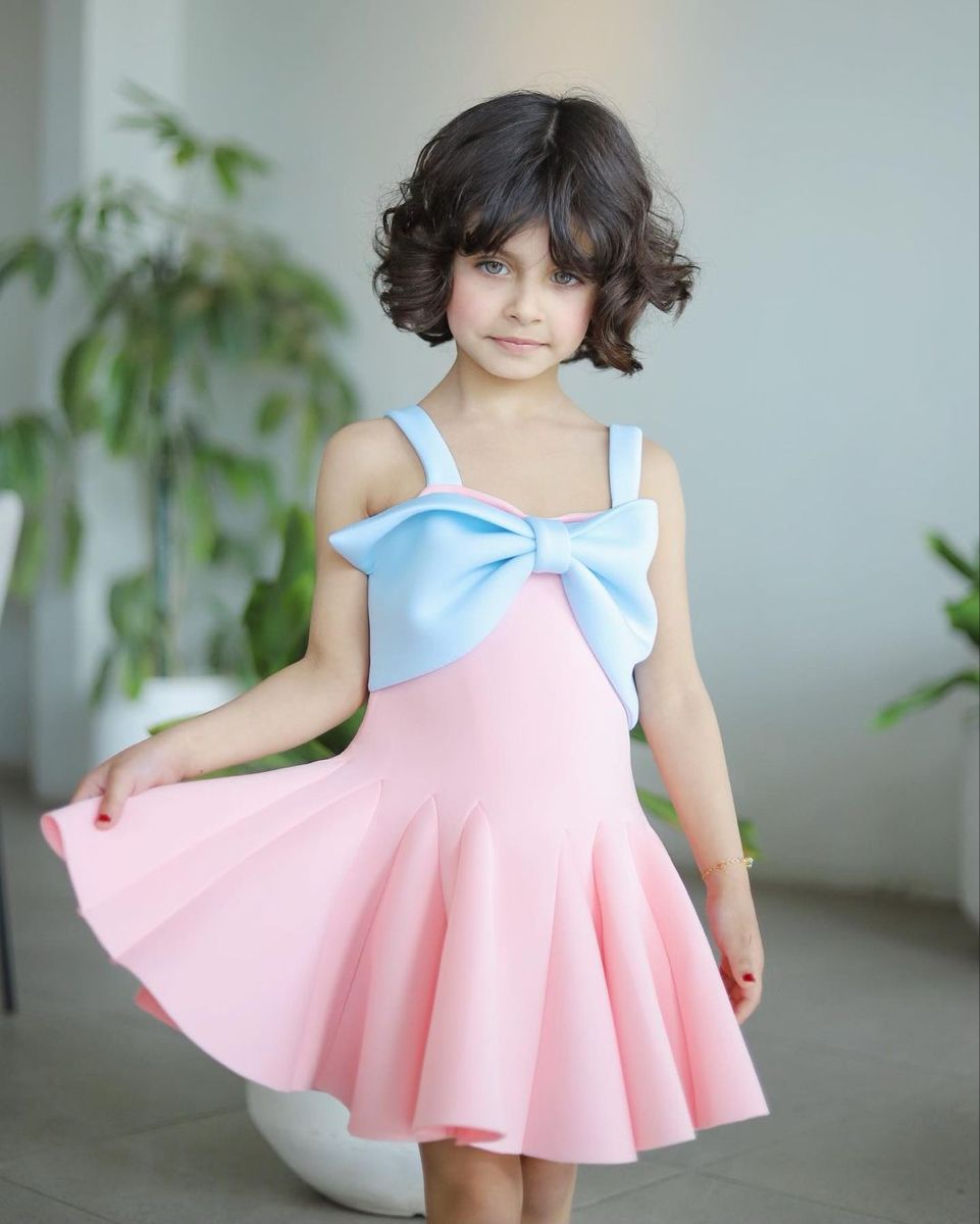 Bloom Bow & Ruffle Dress