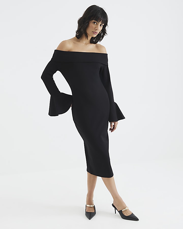 Bardot Midi Dress
