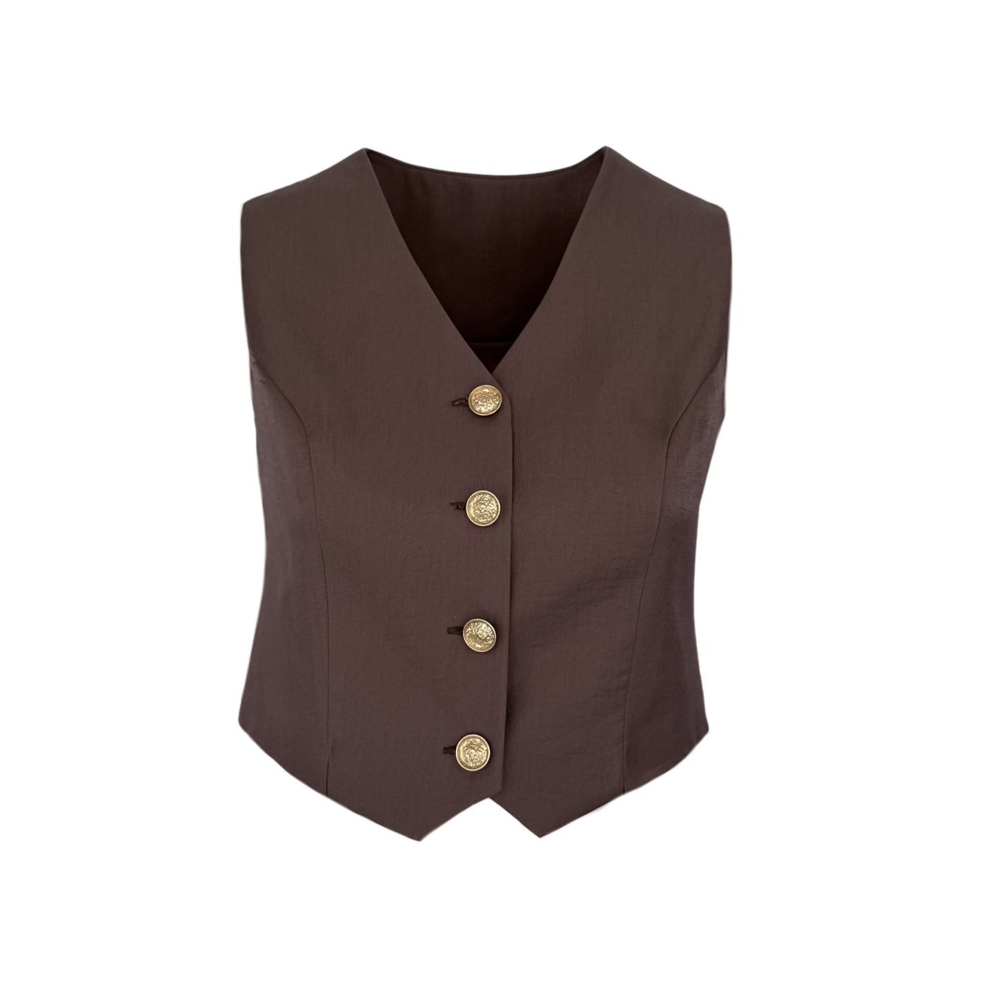 Gold Button Detailed Tencel Set