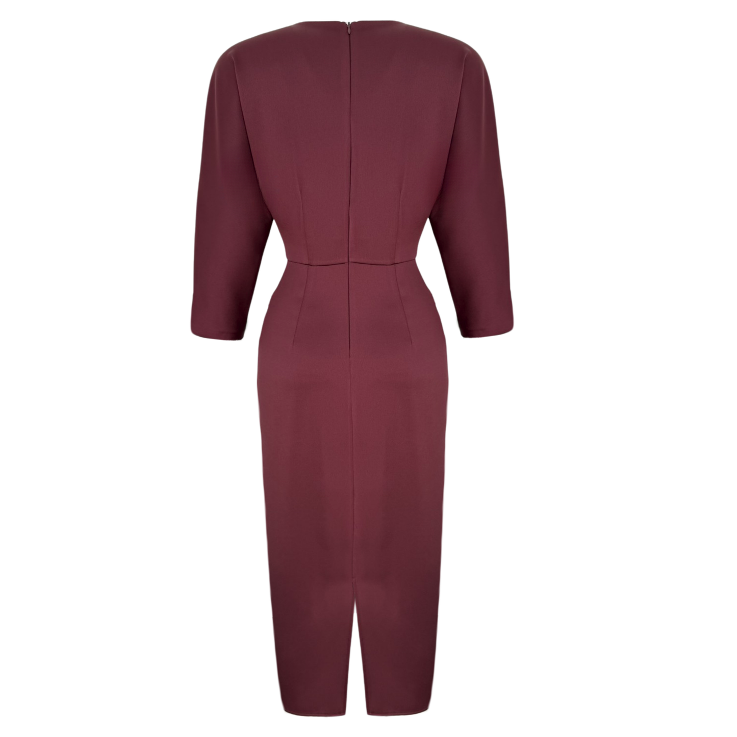 Soft Dusk Draped Midi