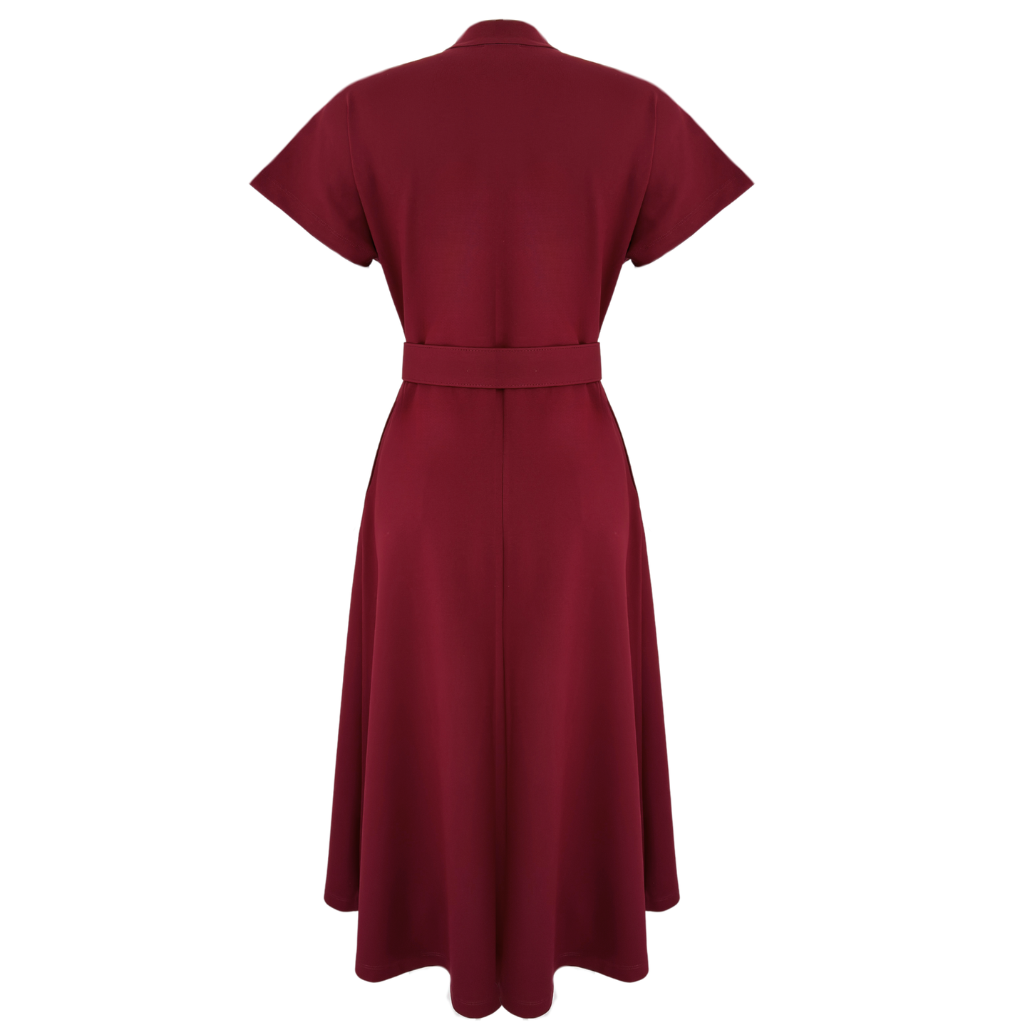Ava Belted Midi Dress