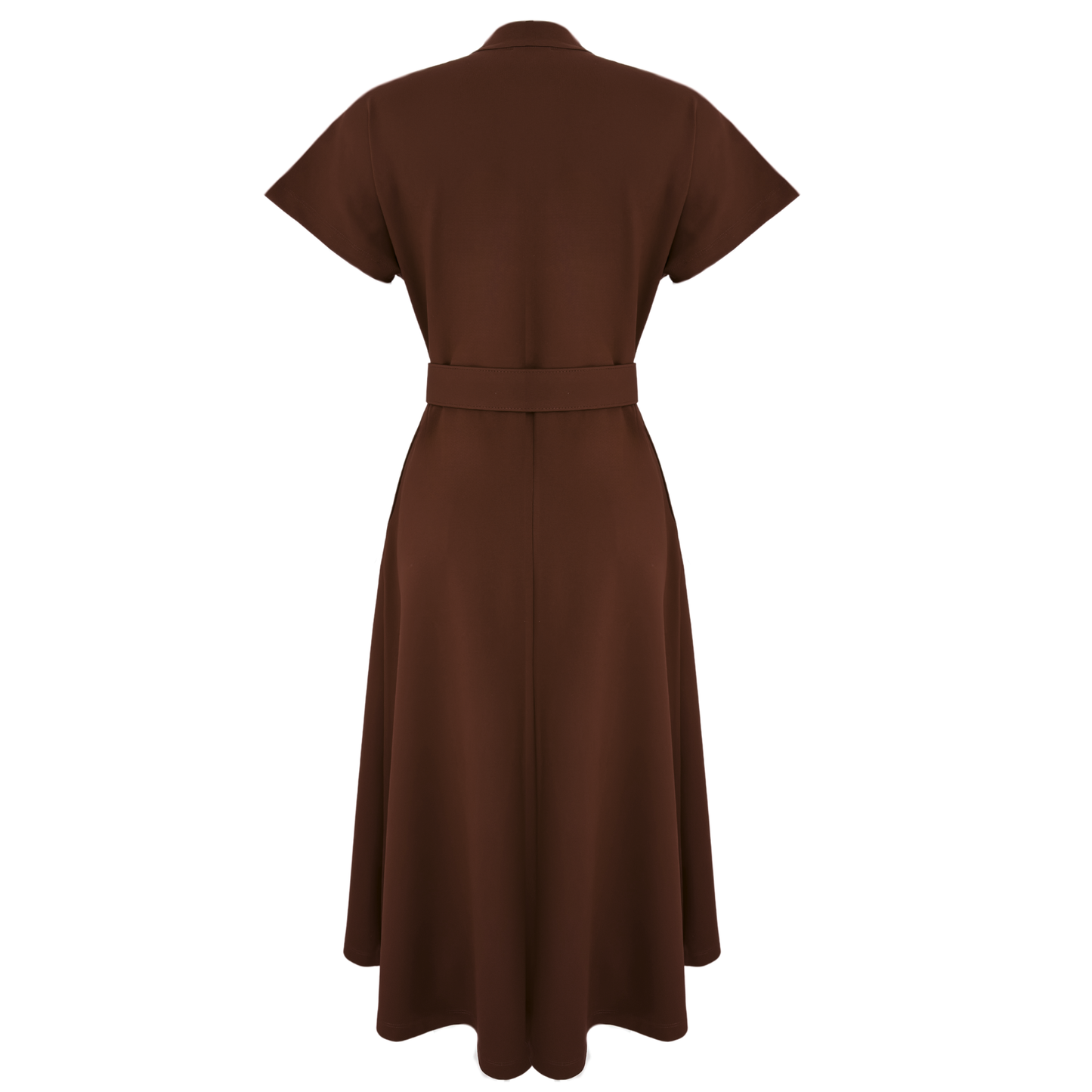 Ava Belted Midi Dress