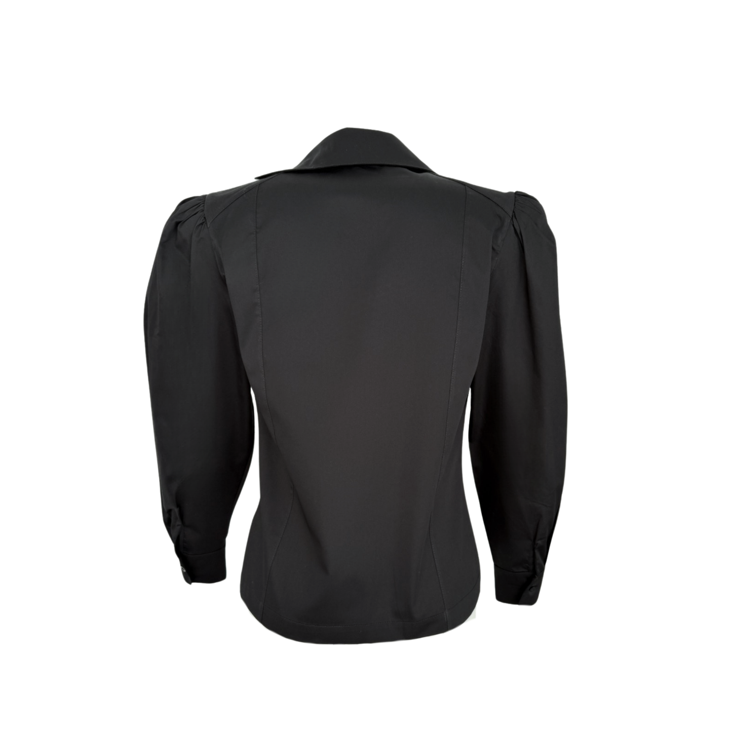 Berry Asymmetric Collar Detailed Shirt