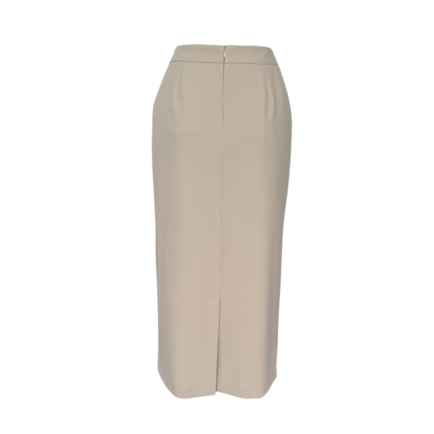 Gold Buttoned Skirt Set