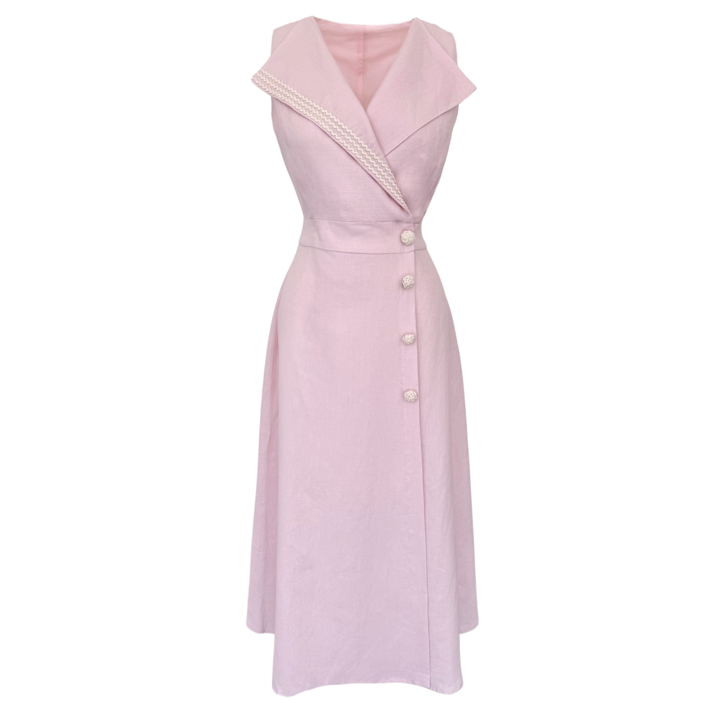 Vintage Whisper Wrap Dress