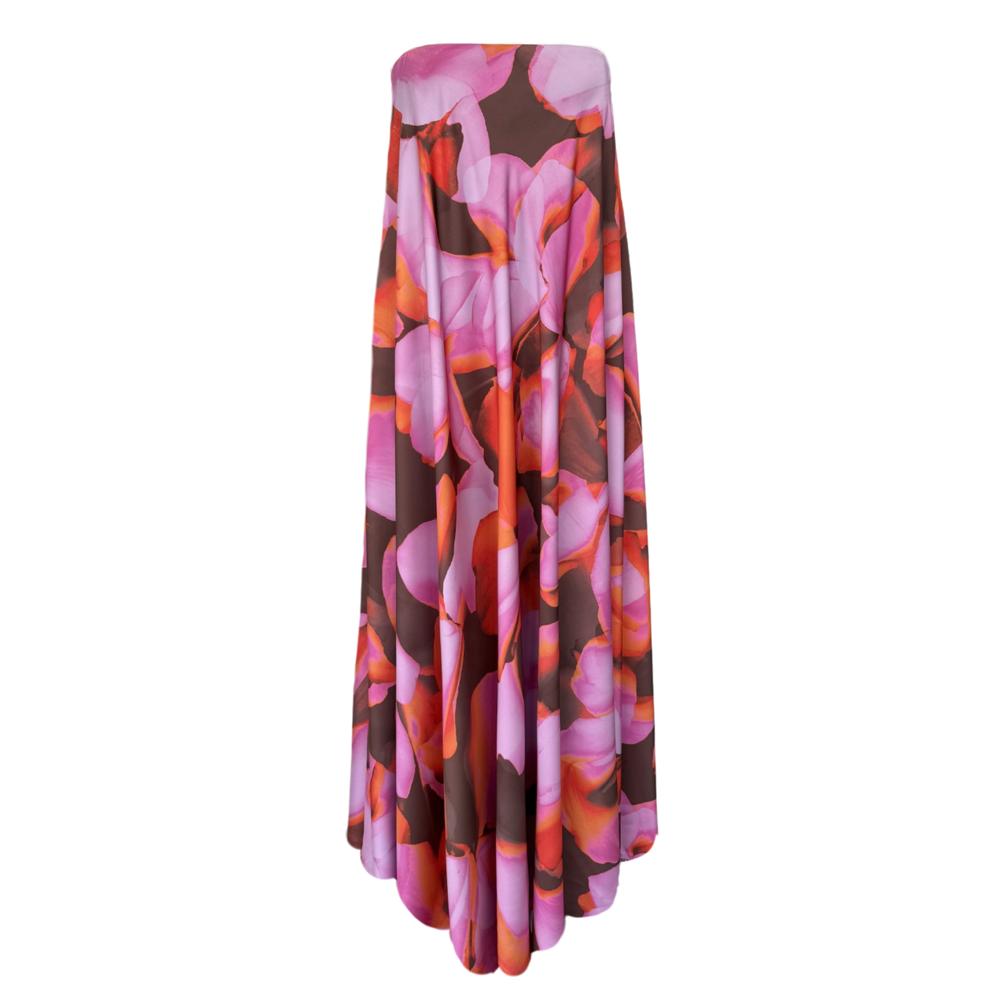 Petal Rush Strapless Maxi