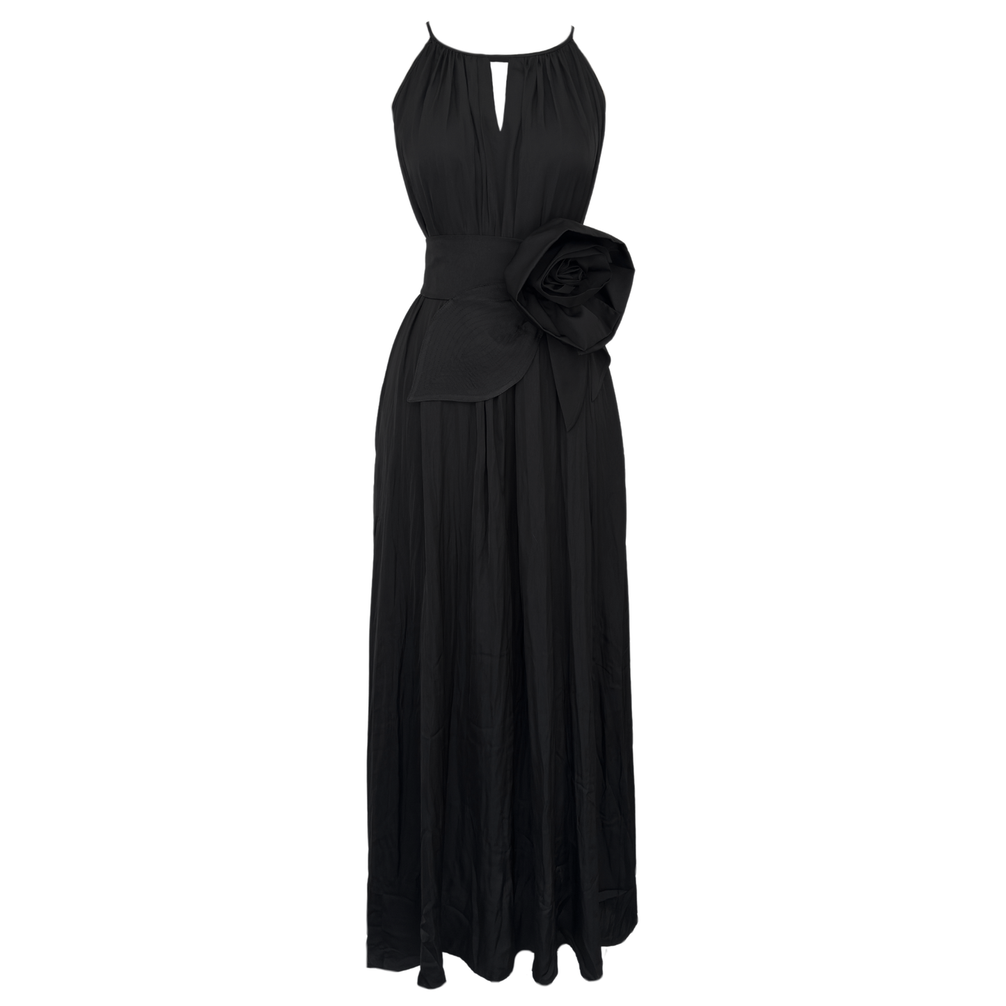 Camelia Belt Rose Dress
