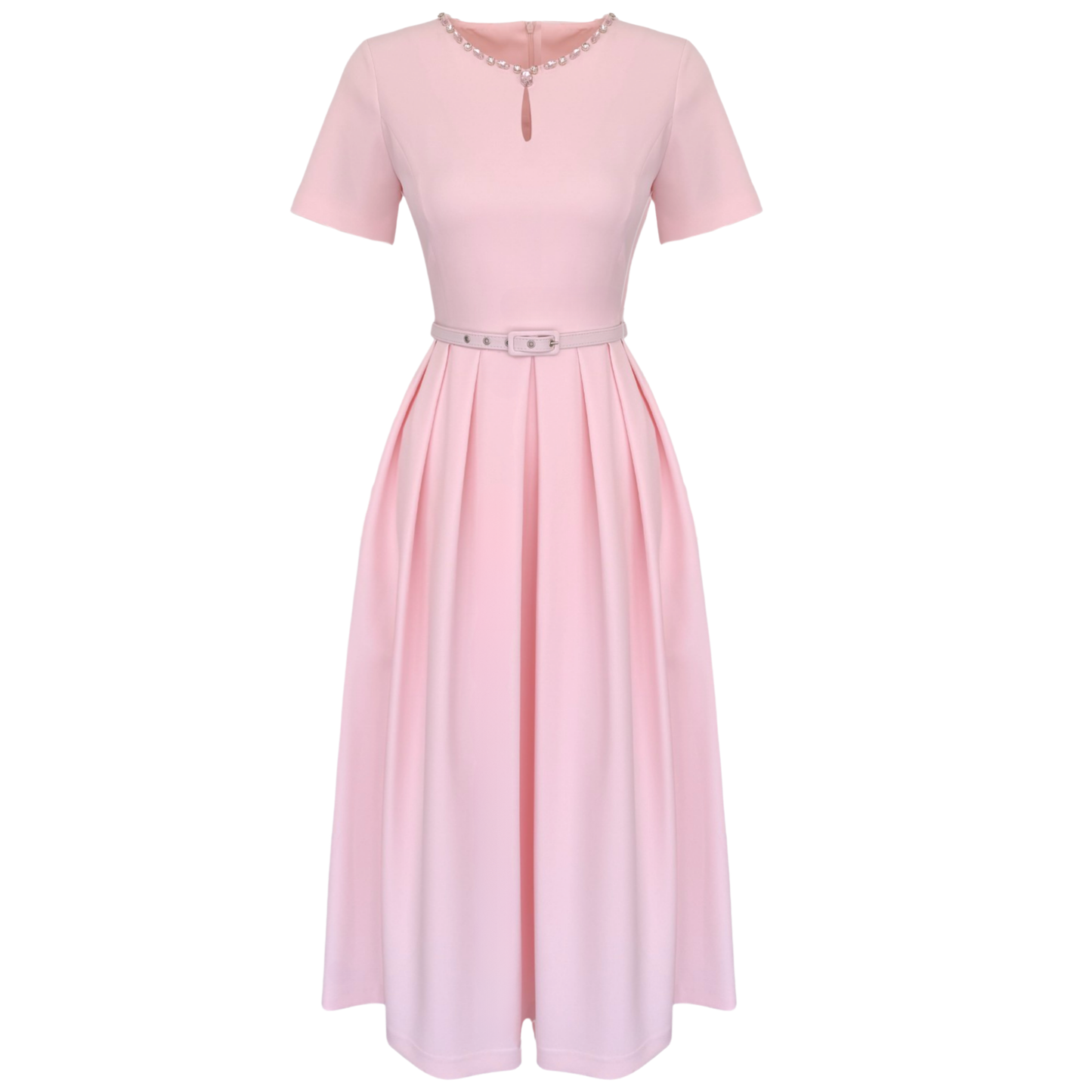 Blush Belle Midi Dress