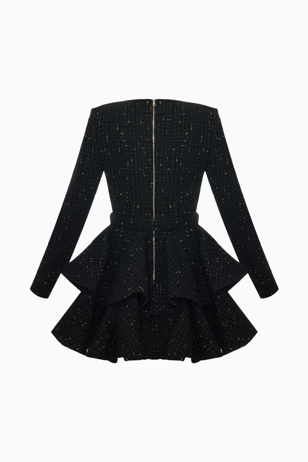 Black Tweedia Mini Dress