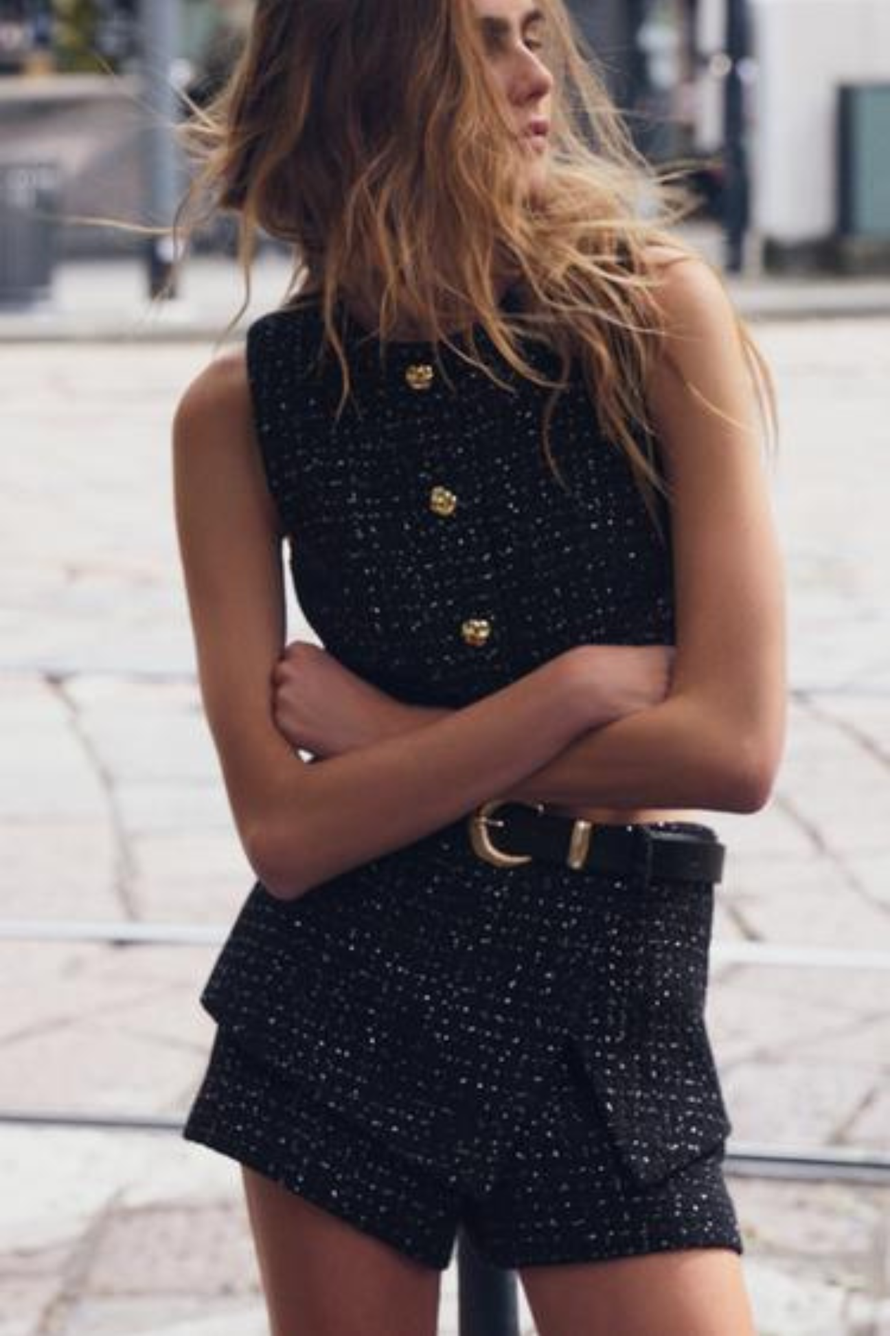 Textured Waist Co-Ord Set