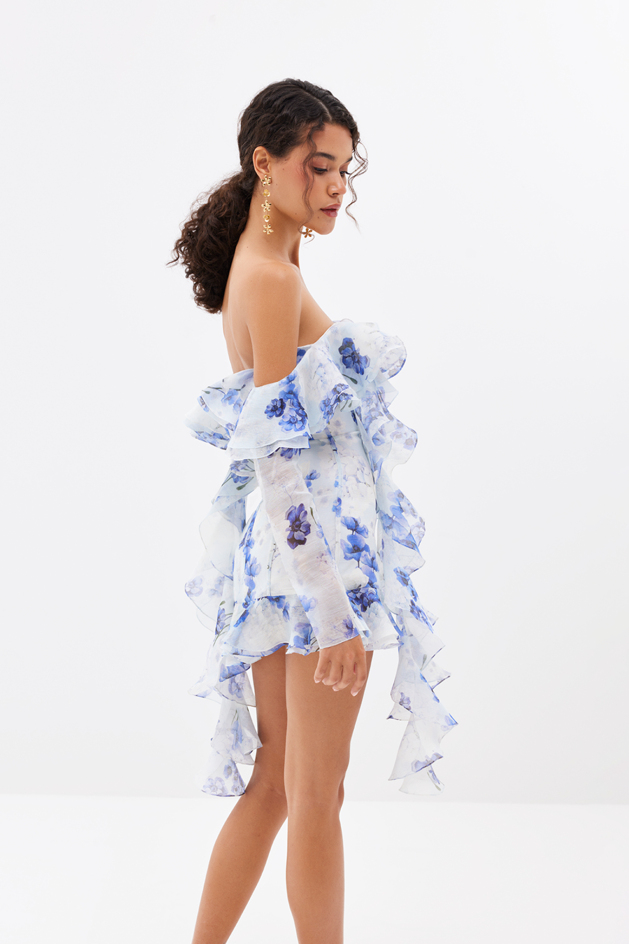 Blue Blossom Nerine Dress