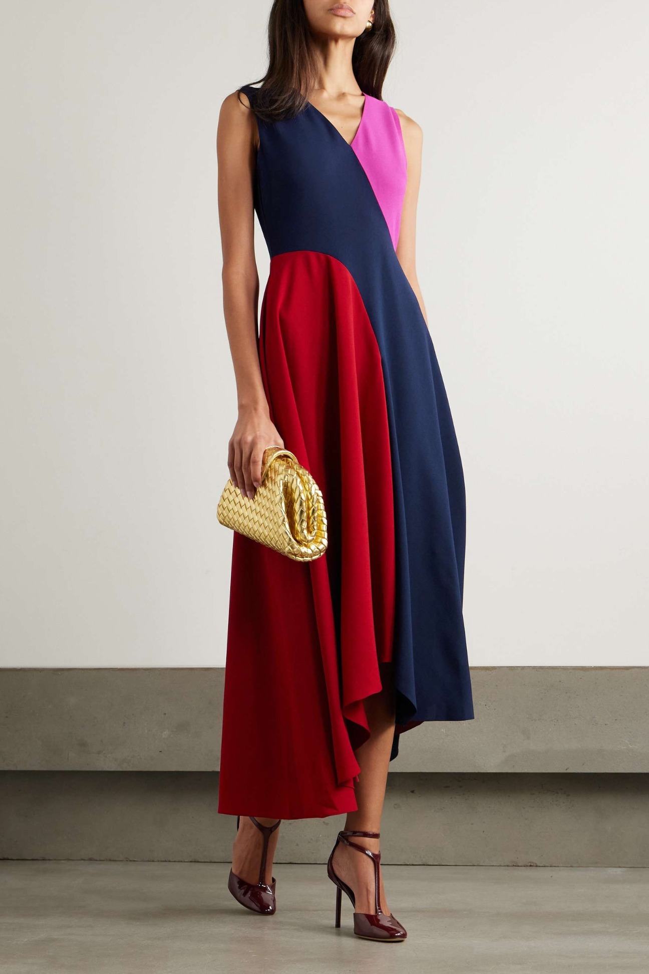 Trio Block Dress