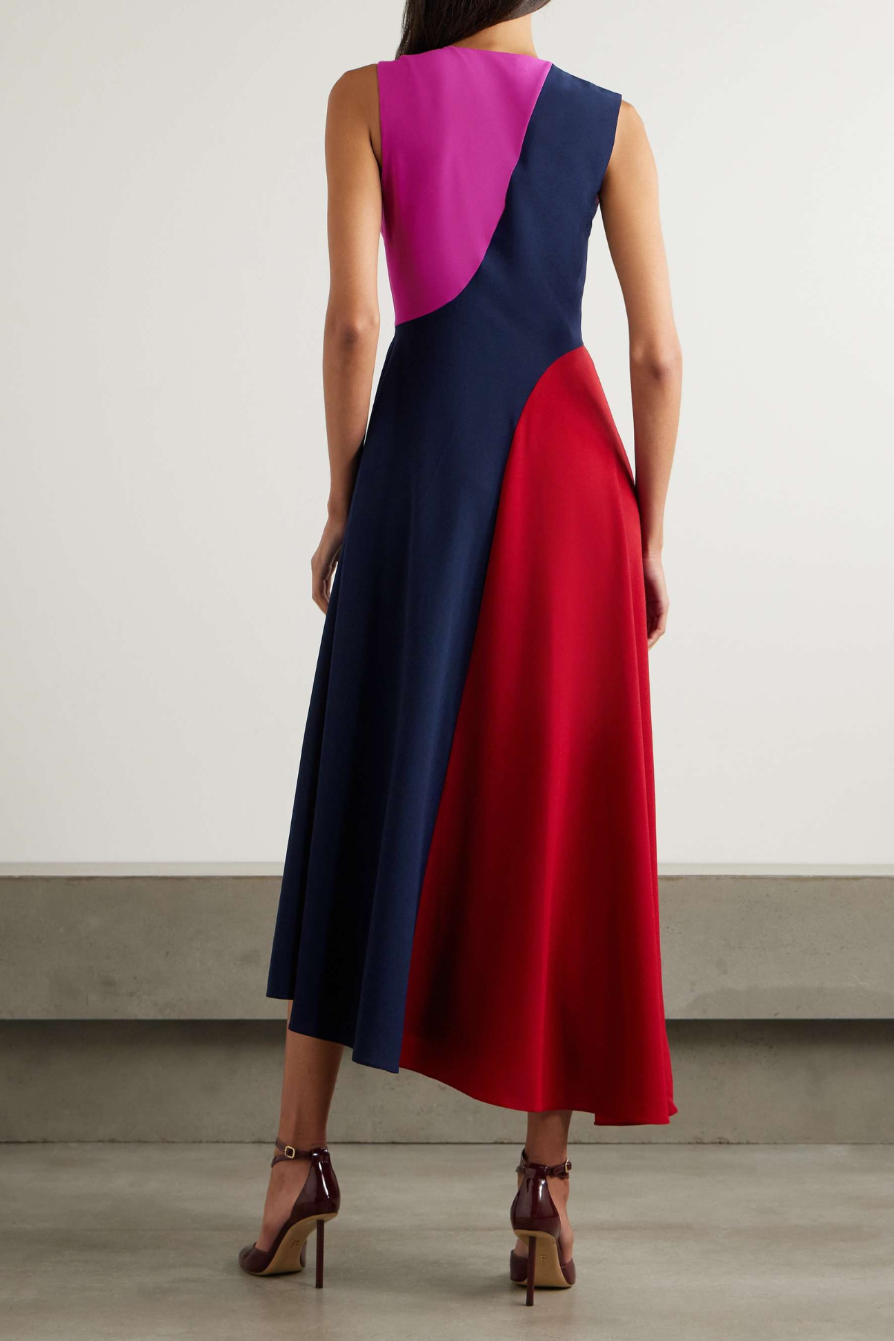 Trio Block Dress