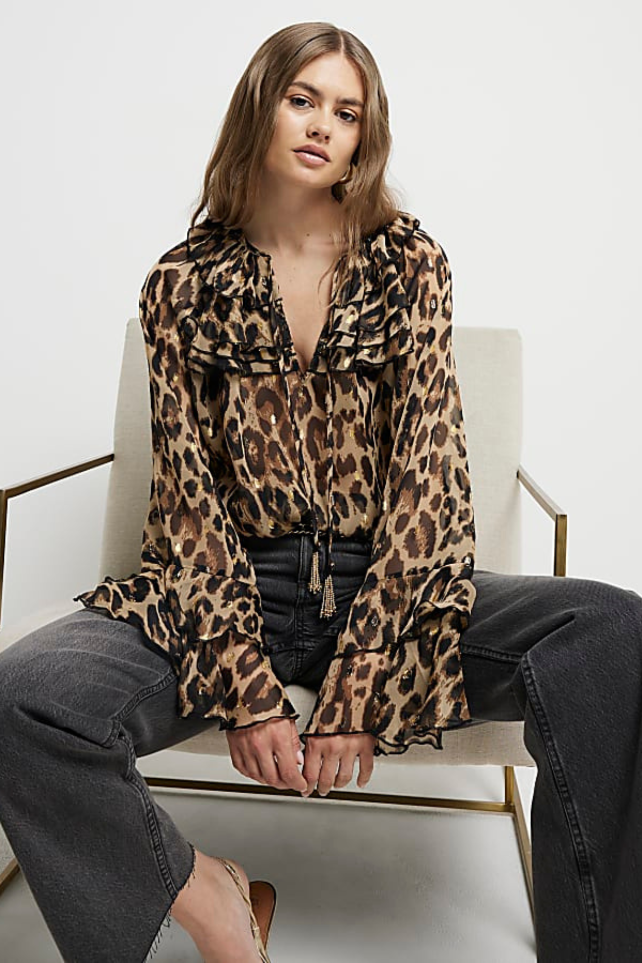 Leopard Print Top