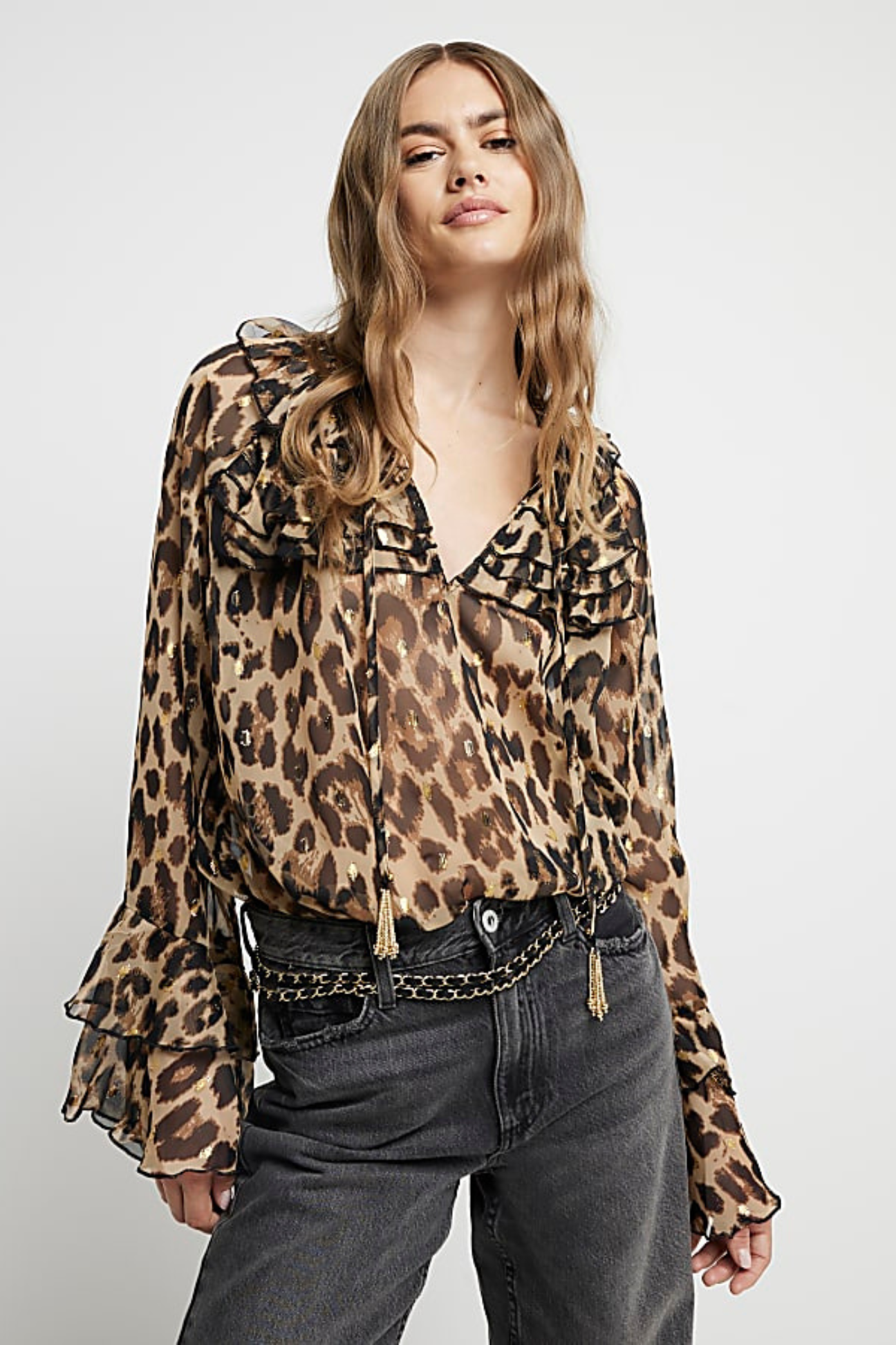 Leopard Print Top