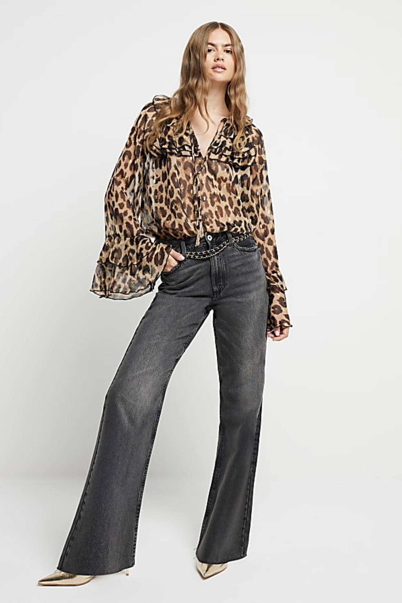 Leopard Print Top