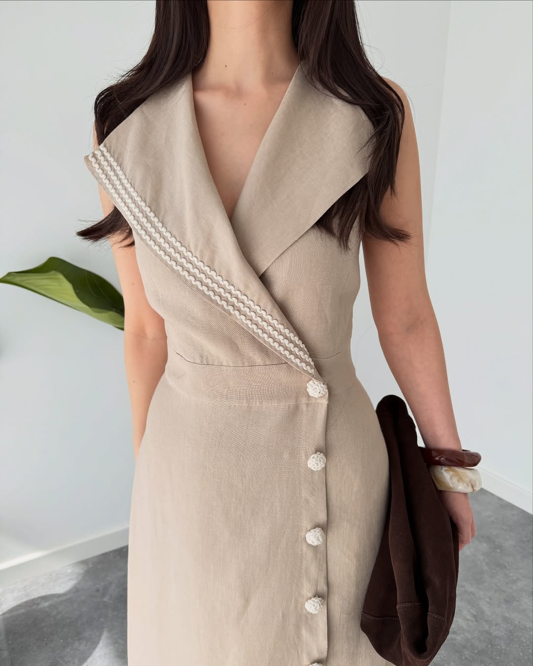 Vintage Whisper Wrap Dress