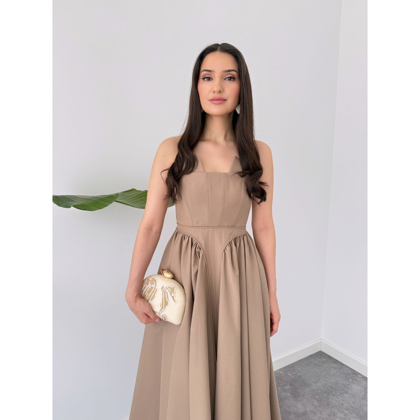 Lunaria Midi Flare Dress
