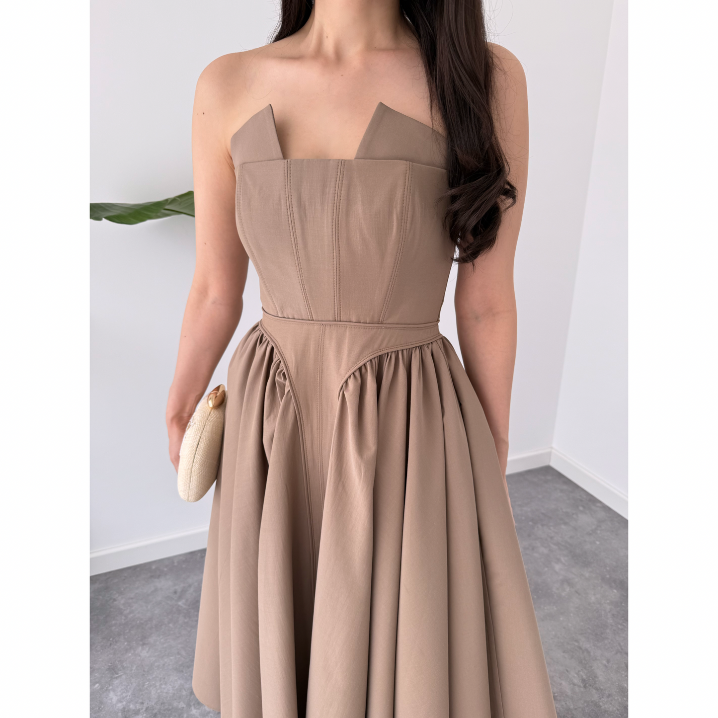 Lunaria Midi Flare Dress