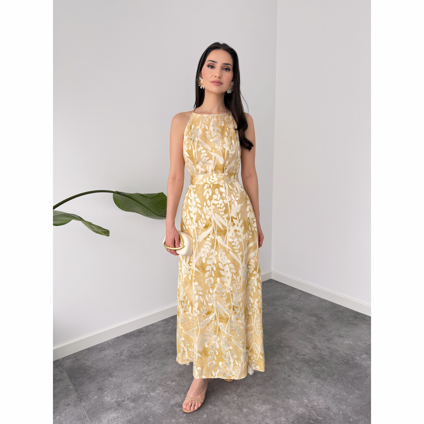 Daisy Daze Halterneck Dress