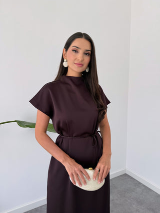 Elara Belted Dress