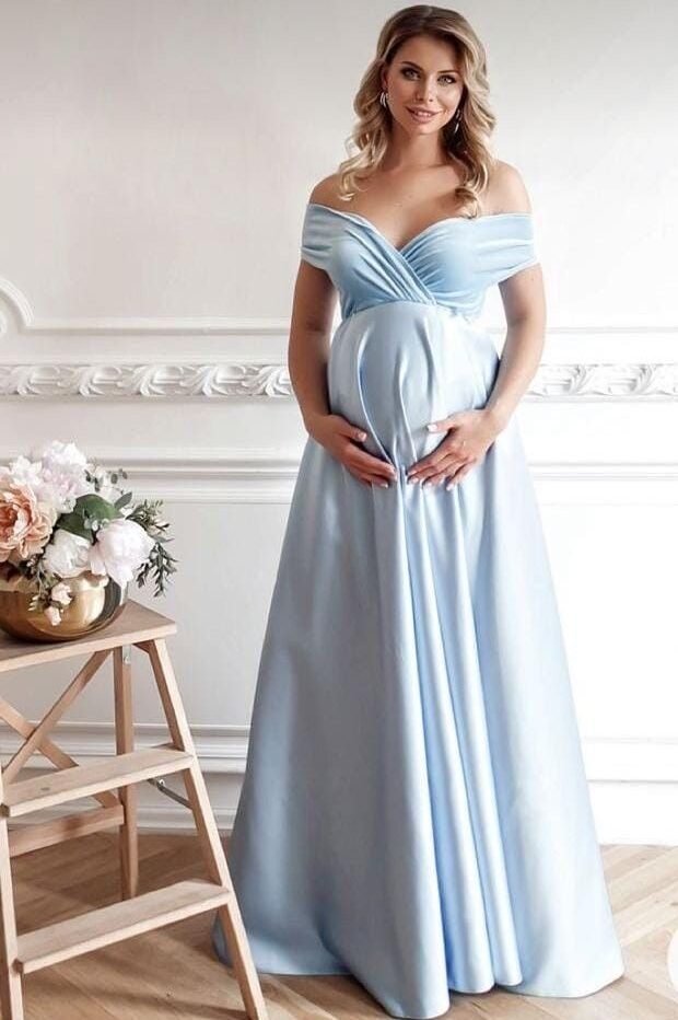 Silken Bloom Gown