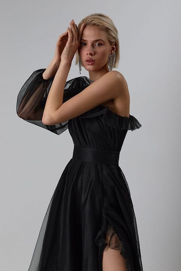 Eclipse One-Shoulder Gown