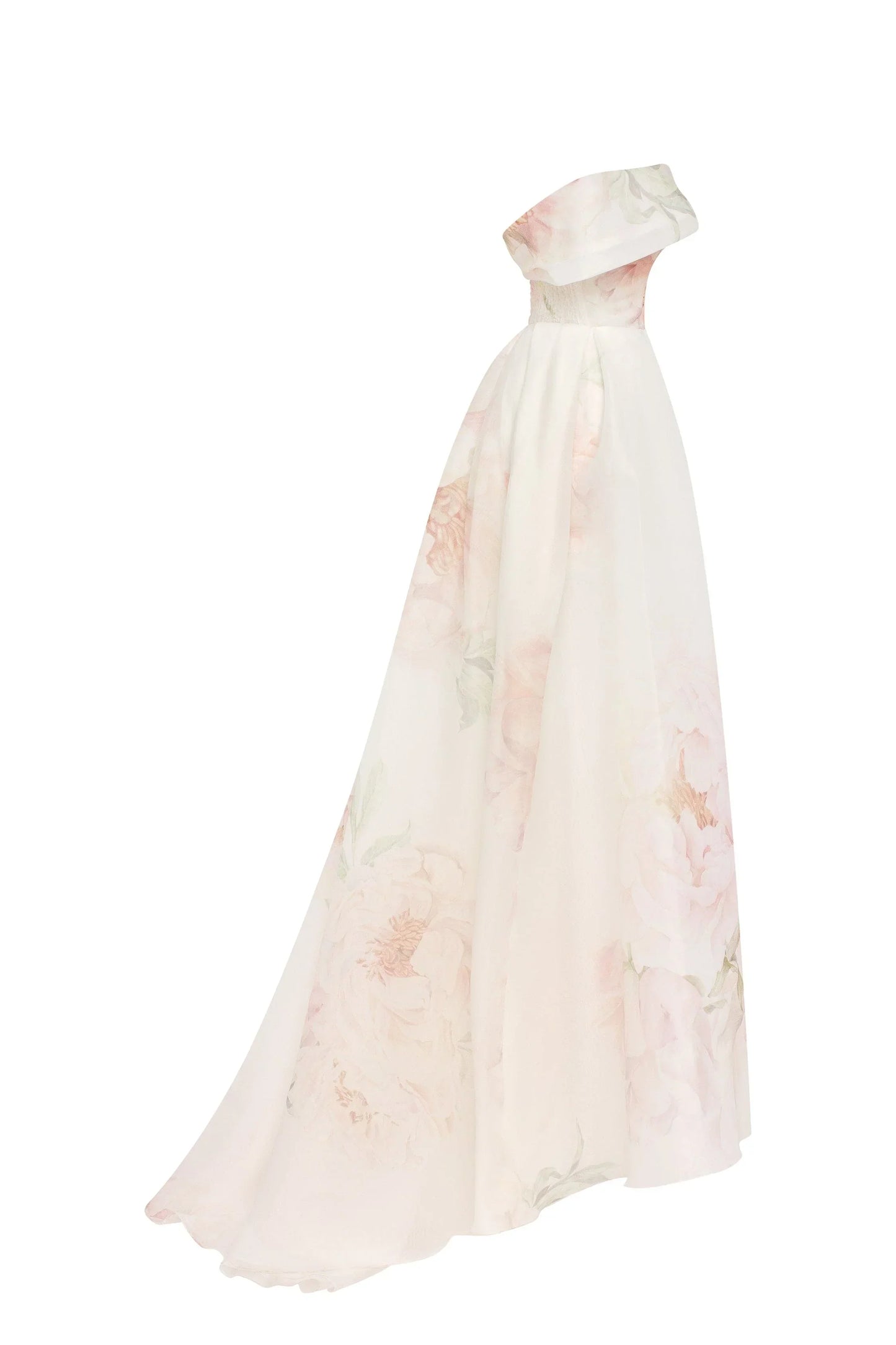 Refined Peony Off Shoulder Maxi Dress