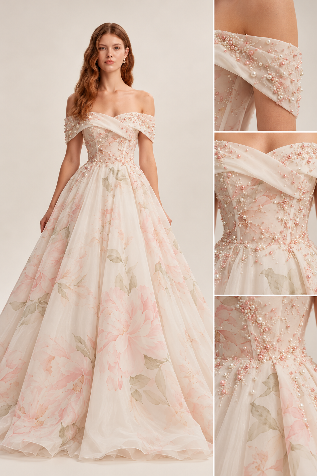 Redefined Peony Ball Gown
