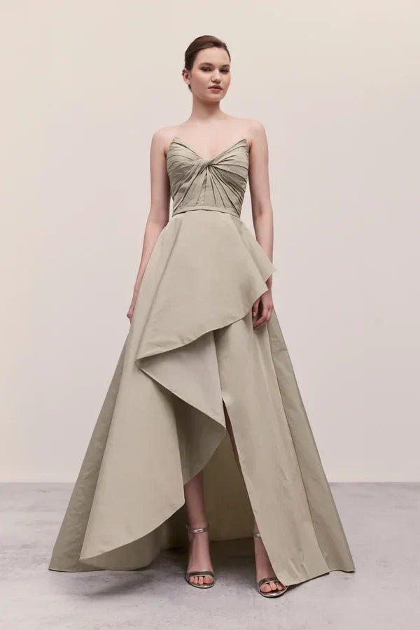 Draped Corset Dress Clay and Cai Draped Corset Dress Clay and Cai