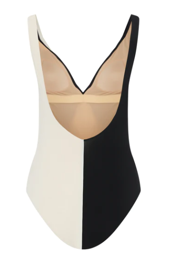 Monochrome Frill Monokini
