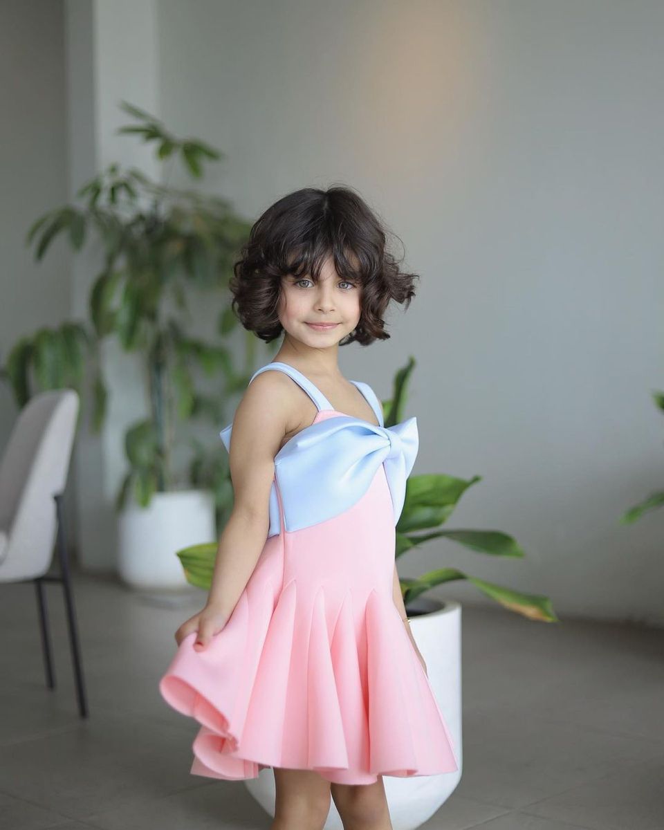 Bloom Bow & Ruffle Dress