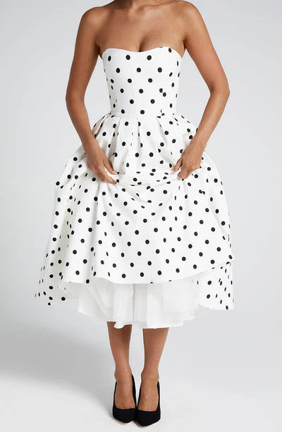 Polka Edith Midi Dress