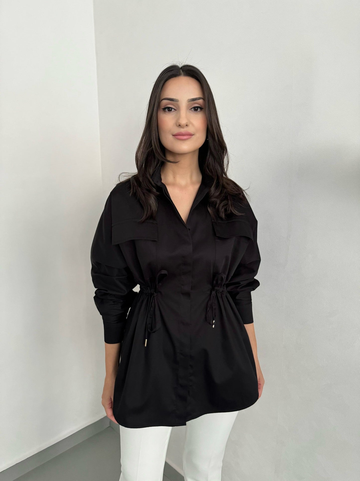 Cinch Me Pocket Detail Shirt