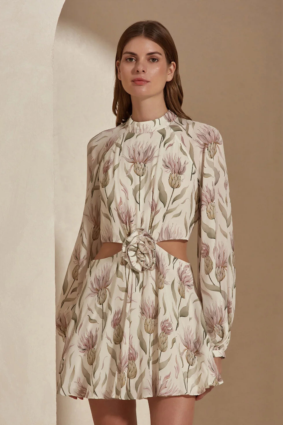 Gracie Gardenia Mini Dress