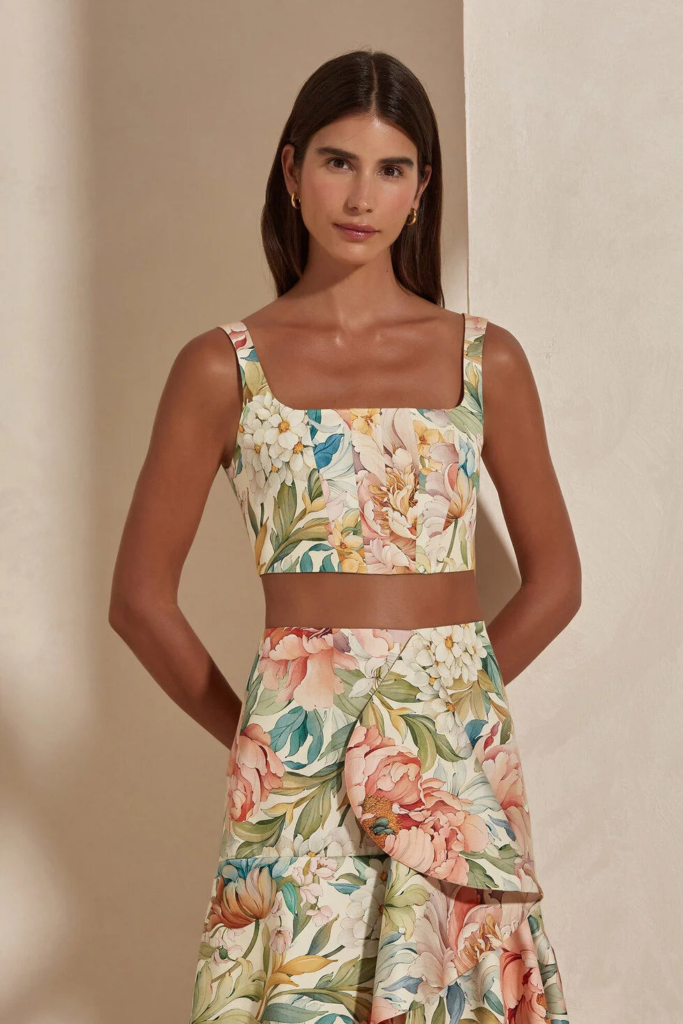 Skylush Bloom Ruffle CO-ORD SET