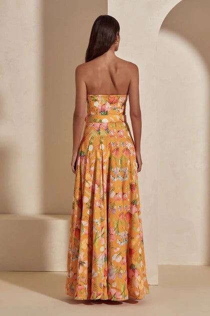 Honeyflower Tube Maxi Dress