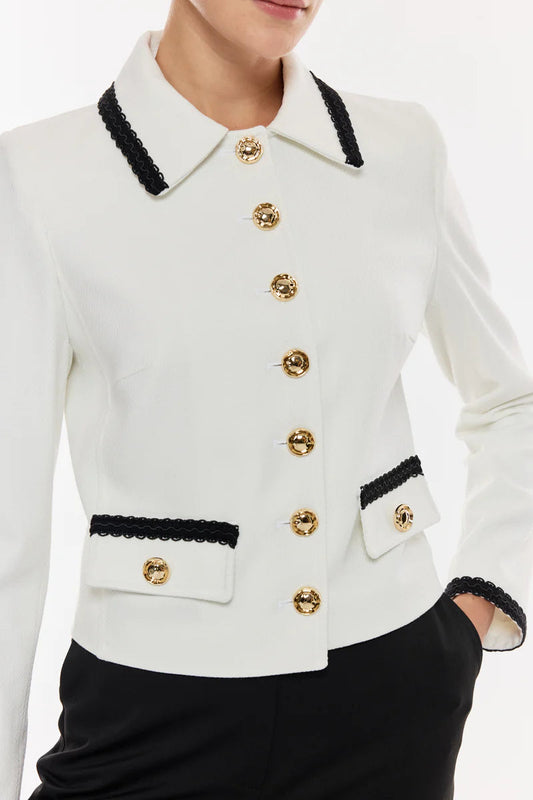 Opulent Contrast Jacket