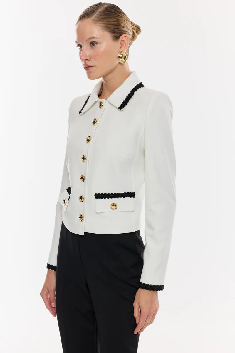 Opulent Contrast Jacket