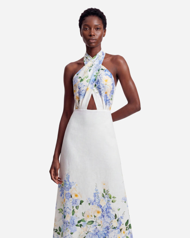 Bluebell Heliconia Midi Dress