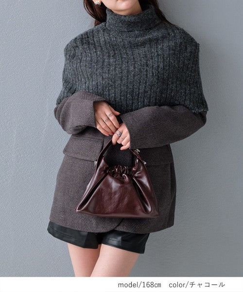 Overlay High-Neck Jacket