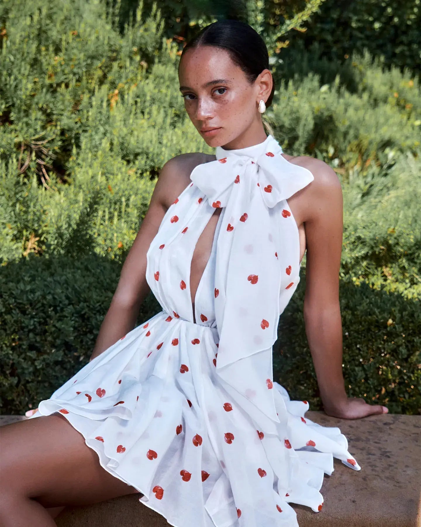 Polka Heart Chinensis Dress