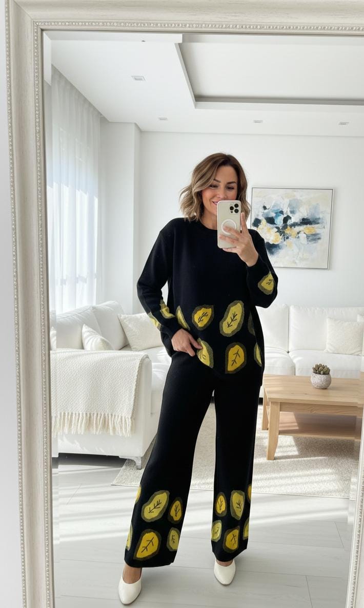 Botanical Motif Co-Ord